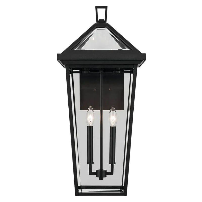 Kichler 59127 Regence 2-lt 26" Tall Outdoor Wall Light - Textured Black
