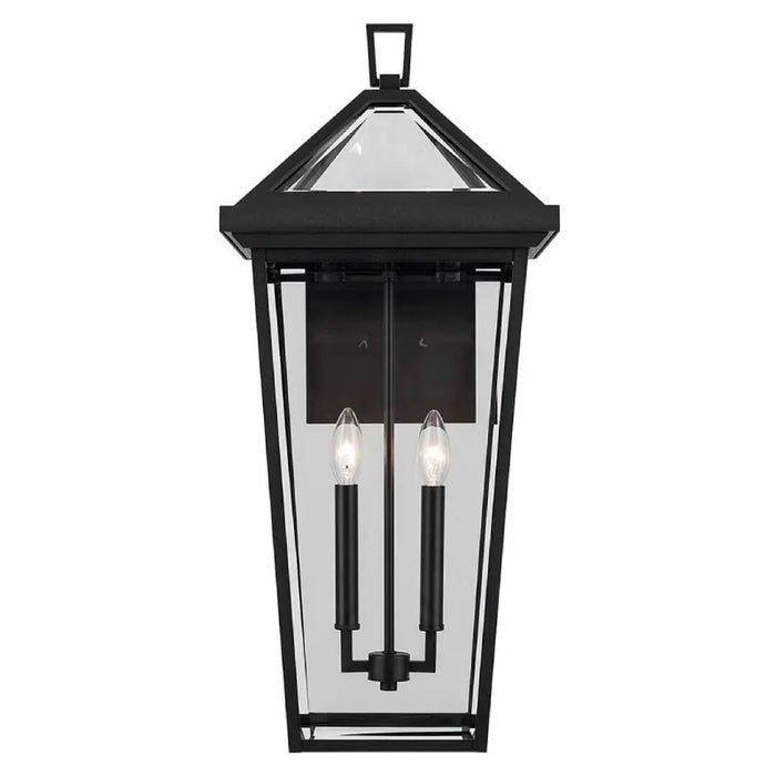 Kichler 59127 Regence 2-lt 26" Tall Outdoor Wall Light - Textured Black