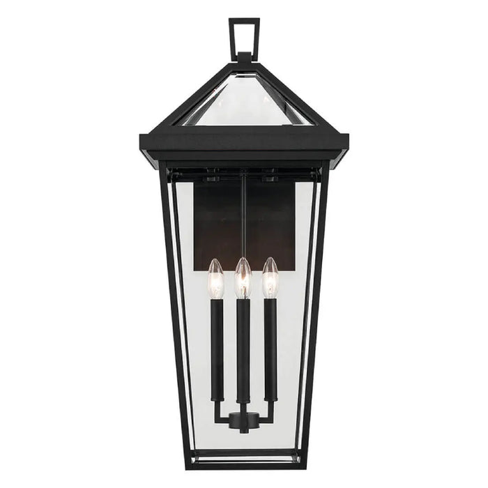 Kichler 59128 Regence 4-lt 30" Tall Outdoor Wall Light - Textured Black