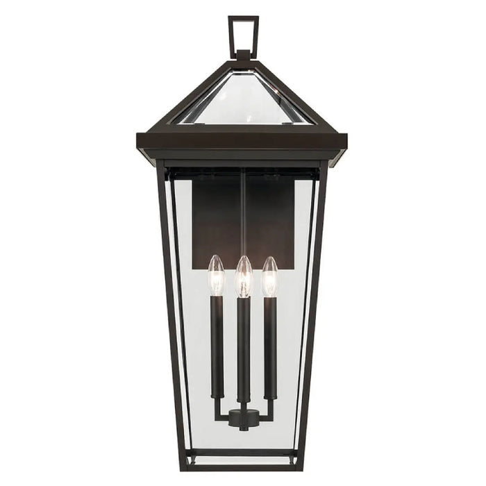 Kichler 59128 Regence 4-lt 30" Tall Outdoor Wall Light - Olde Bronze