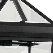 Kichler 59129 Regence 3-lt 29" Tall Outdoor Post Mount - Textured Black