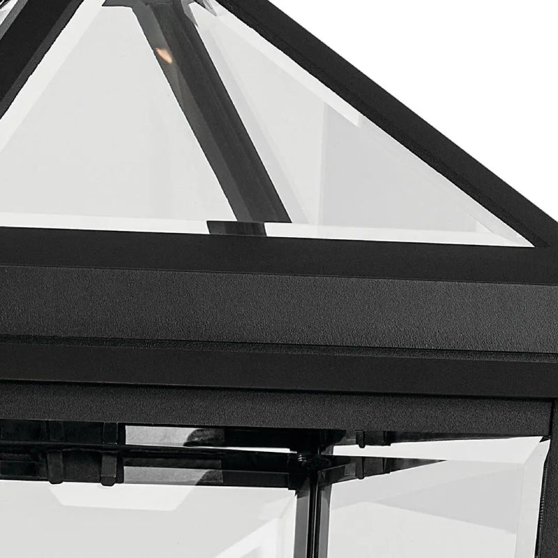 Kichler 59129 Regence 3-lt 29" Tall Outdoor Post Mount - Textured Black