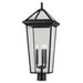 Kichler 59129 Regence 3-lt 29" Tall Outdoor Post Mount - Textured Black