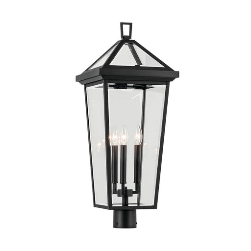 Kichler 59129 Regence 3-lt 29" Tall Outdoor Post Mount - Textured Black