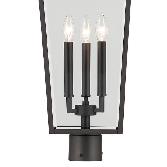 Kichler 59129 Regence 3-lt 29" Tall Outdoor Post Mount - Olde Bronze