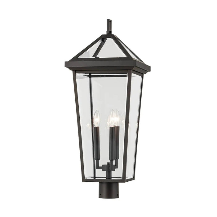 Kichler 59129 Regence 3-lt 29" Tall Outdoor Post Mount - Olde Bronze