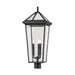 Kichler 59129 Regence 3-lt 29" Tall Outdoor Post Mount - Olde Bronze