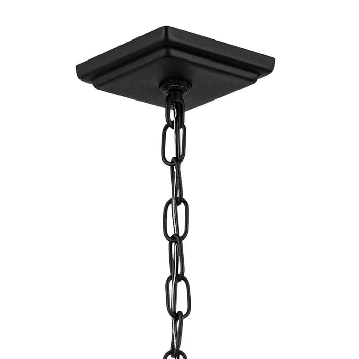 Kichler 59130 Regence 2-lt 12" Outdoor Pendant - Textured Black