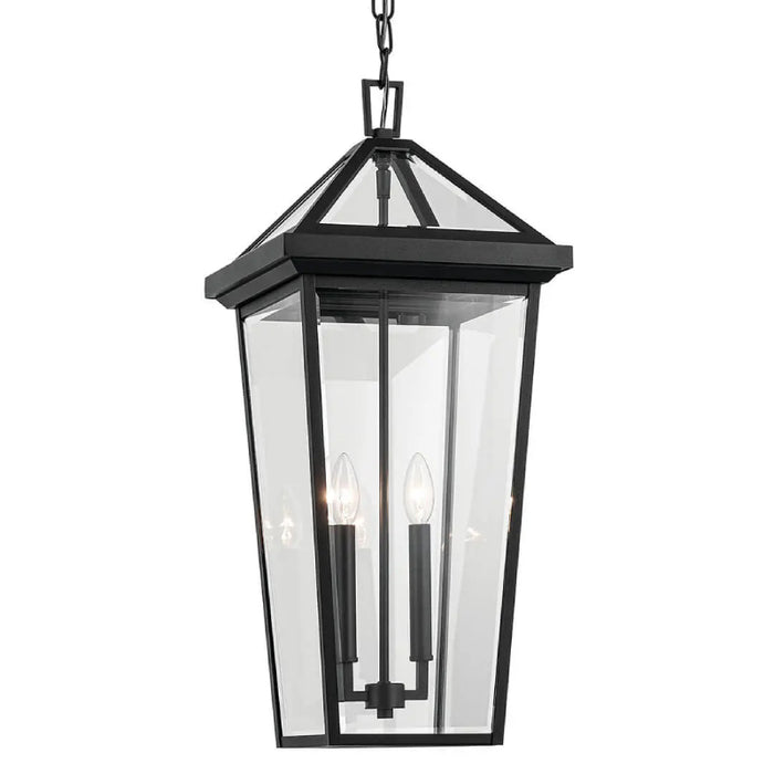 Kichler 59130 Regence 2-lt 12" Outdoor Pendant - Textured Black