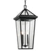 Kichler 59130 Regence 2-lt 12" Outdoor Pendant - Textured Black