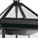 Kichler 59130 Regence 2-lt 12" Outdoor Pendant - Textured Black
