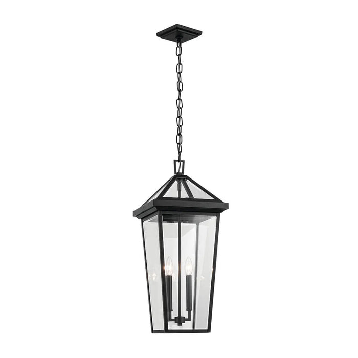 Kichler 59130 Regence 2-lt 12" Outdoor Pendant  - Textured Black