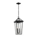 Kichler 59130 Regence 2-lt 12" Outdoor Pendant  - Textured Black