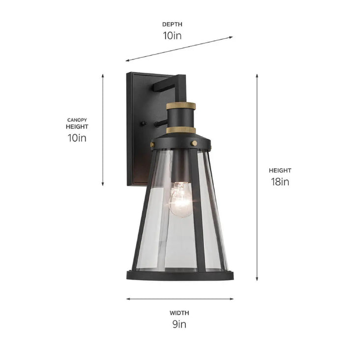 Kichler 59147 Talman 1-lt 18" Tall Outdoor Wall Light