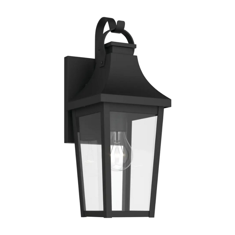 Kichler 59193 Cleary 1-lt 16" Tall Outdoor Wall Light - Textured Black