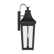 Kichler 59195 Cleary 2-lt 24" Tall Outdoor Wall Light - Textured Black