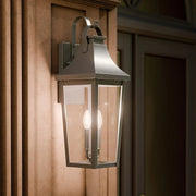 Kichler 59195 Cleary 2-lt 24" Tall Outdoor Wall Light