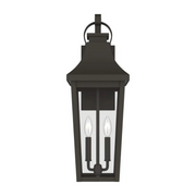 Kichler 59195 Cleary 2-lt 24" Tall Outdoor Wall Light - Olde Bronze