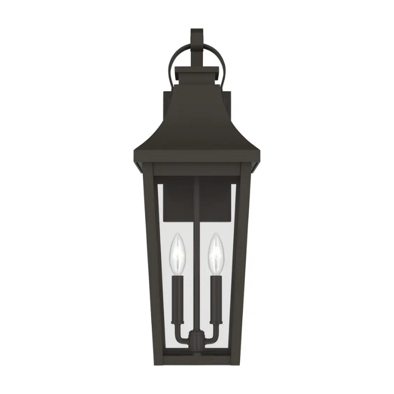 Kichler 59195 Cleary 2-lt 24" Tall Outdoor Wall Light - Olde Bronze