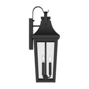 Kichler 59196 Cleary 3-lt 30" Tall Outdoor Wall Light - Textured Black