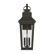 Kichler 59196 Cleary 3-lt 30" Tall Outdoor Wall Light - Olde Bronze
