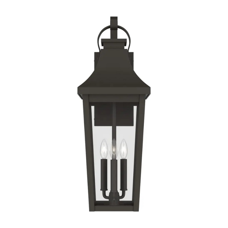 Kichler 59196 Cleary 3-lt 30" Tall Outdoor Wall Light - Olde Bronze