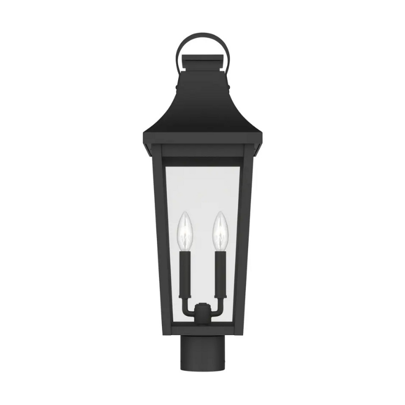 Kichler 59197 Cleary 2-lt 25" Tall Outdoor Post Light - Textured Black