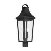 Kichler 59197 Cleary 2-lt 25" Tall Outdoor Post Light - Textured Black