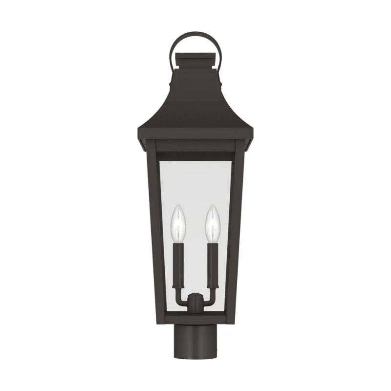 Kichler 59197 Cleary 2-lt 25" Tall Outdoor Post Light - Olde Bronze