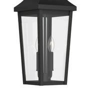 Kichler 59198 Cleary 2-lt 9" Outdoor Hanging Light - Textured Black
