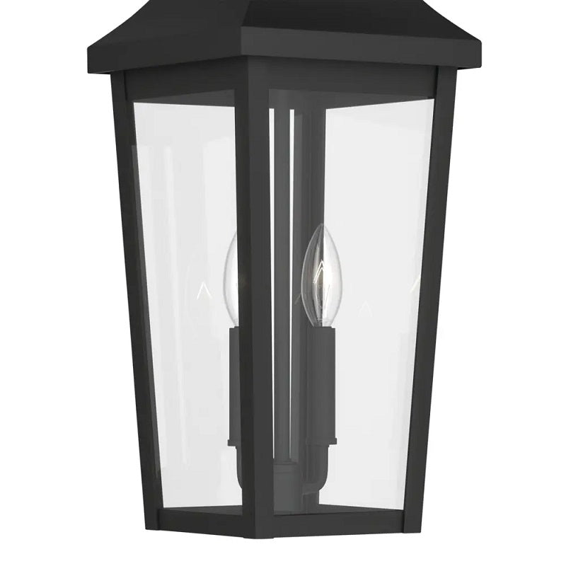 Kichler 59198 Cleary 2-lt 9" Outdoor Hanging Light - Textured Black