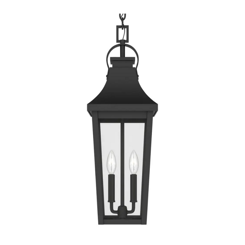 Kichler 59198 Cleary 2-lt 9" Outdoor Hanging Light - Textured Black