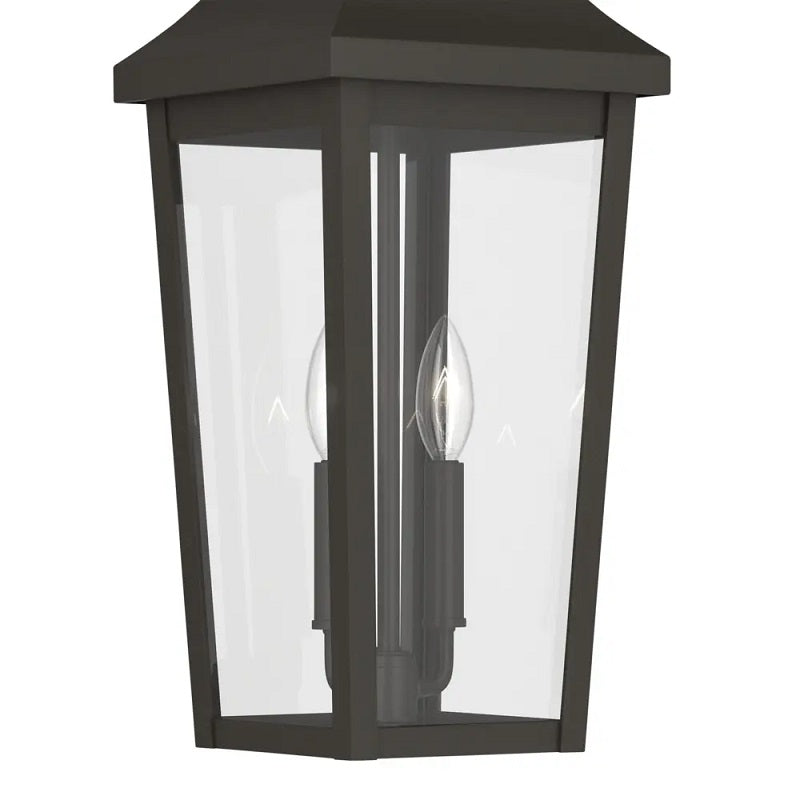 Kichler 59198 Cleary 2-lt 9" Outdoor Hanging Light - Olde Bronze