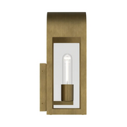 Kichler 59200 Marea 1-lt 13" Tall Outdoor Wall Light - Natural Brass