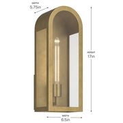 Kichler 59201 Marea 1-lt 17" Tall Outdoor Wall Light