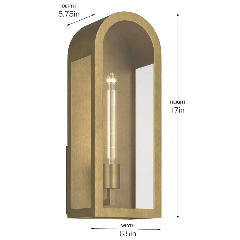 Kichler 59201 Marea 1-lt 17" Tall Outdoor Wall Light