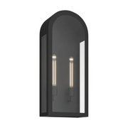 Kichler 59203 Marea 2-lt 25" Tall Outdoor Wall Light - Textured Black