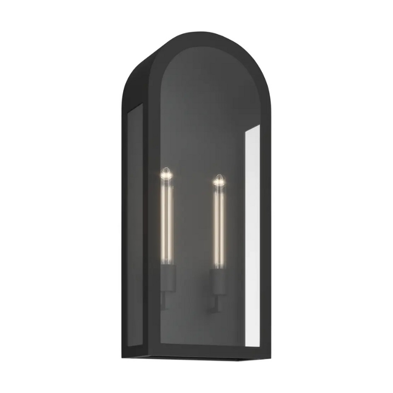 Kichler 59203 Marea 2-lt 25" Tall Outdoor Wall Light - Textured Black