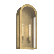 Kichler 59203 Marea 2-lt 25" Tall Outdoor Wall Light - Natural Brass