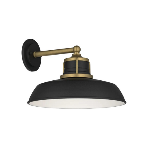 Kichler 59205 Fielding 1-lt 12" Outdoor Wall Light - Natural Brass/Textured Black