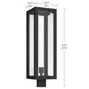 Kichler 59211 Calen 1-lt 27" Tall Outdoor Post Light