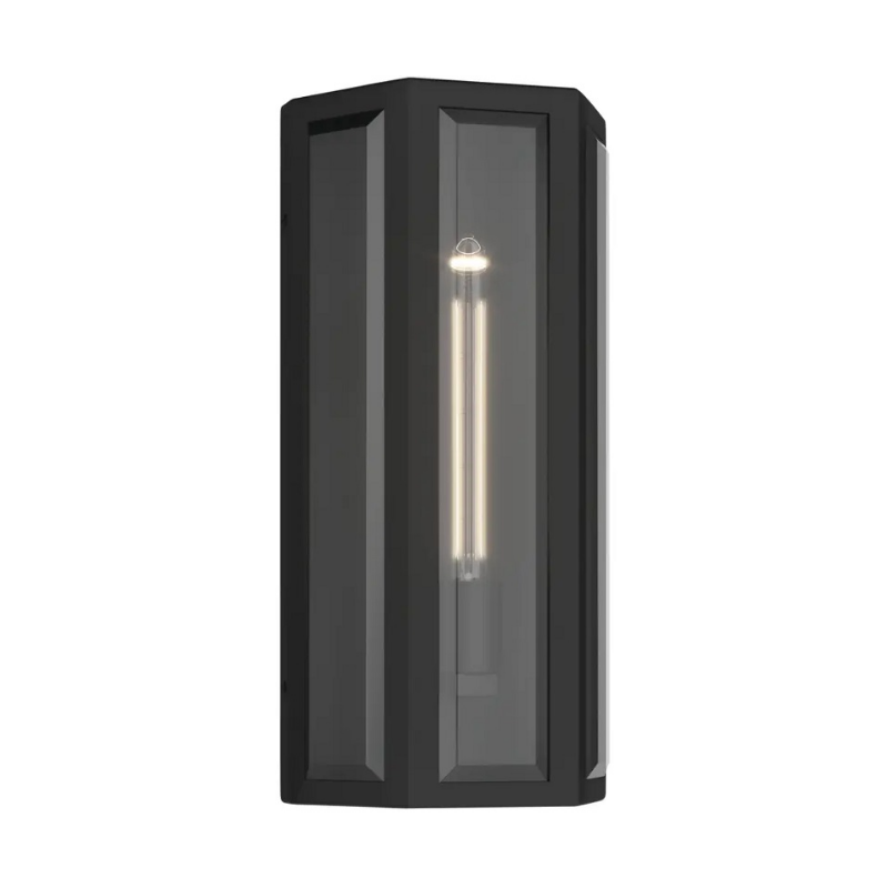 Kichler 59214 Berens 1-lt 16" Tall Outdoor Wall Light - Textured Black
