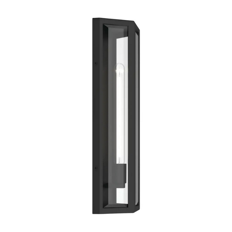 Kichler 59215 Berens 1-lt 20" Tall Outdoor Wall Light - Textured Black
