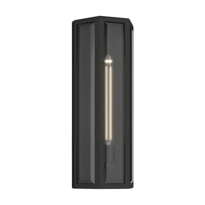 Kichler 59215 Berens 1-lt 20" Tall Outdoor Wall Light - Textured Black
