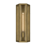 Kichler 59215 Berens 1-lt 20" Tall Outdoor Wall Light - Natural Brass