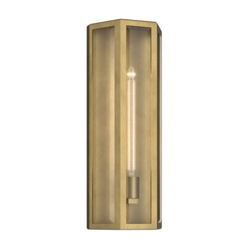 Kichler 59215 Berens 1-lt 20" Tall Outdoor Wall Light - Natural Brass