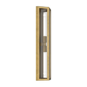 Kichler 59216 Berens 2-lt 24" Tall Outdoor Wall Light - Natural Brass