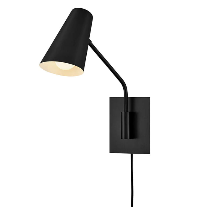 Hinkley 48310 Bray 1-lt 17" Tall LED Swing Arm Wall Sconce - Black
