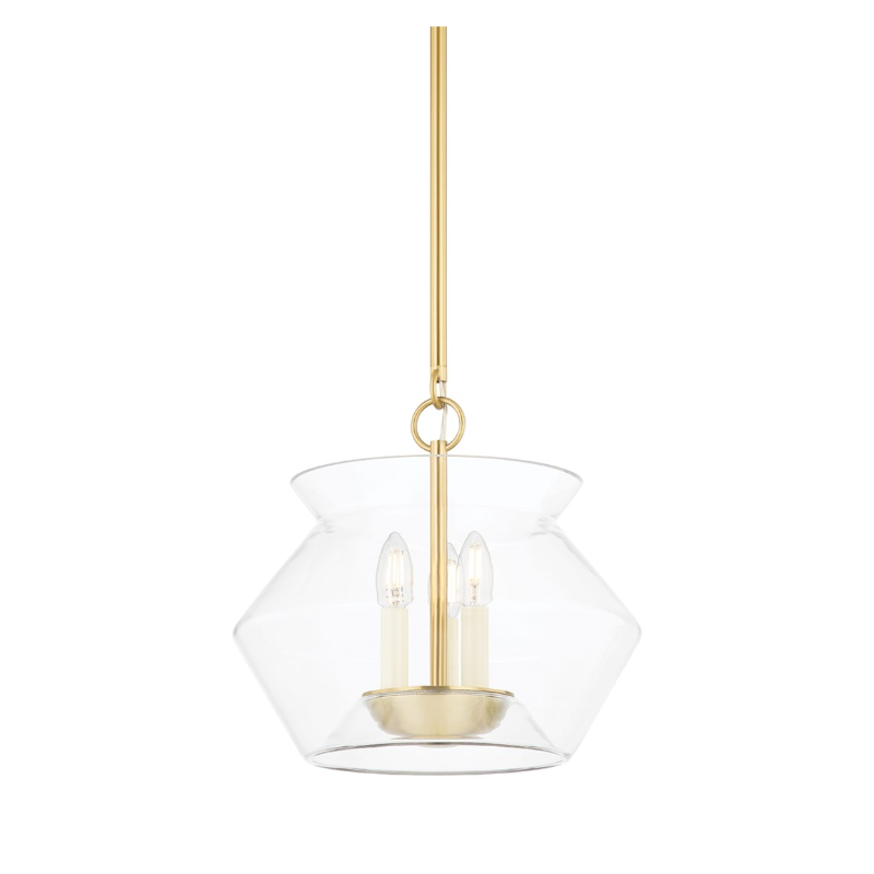Hudson Valley 8115 Edmonton 3-lt 15" Pendant