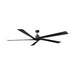 Visual Comfort 5ASPR84 Aspen 84" Ceiling Fan - Midnight Black